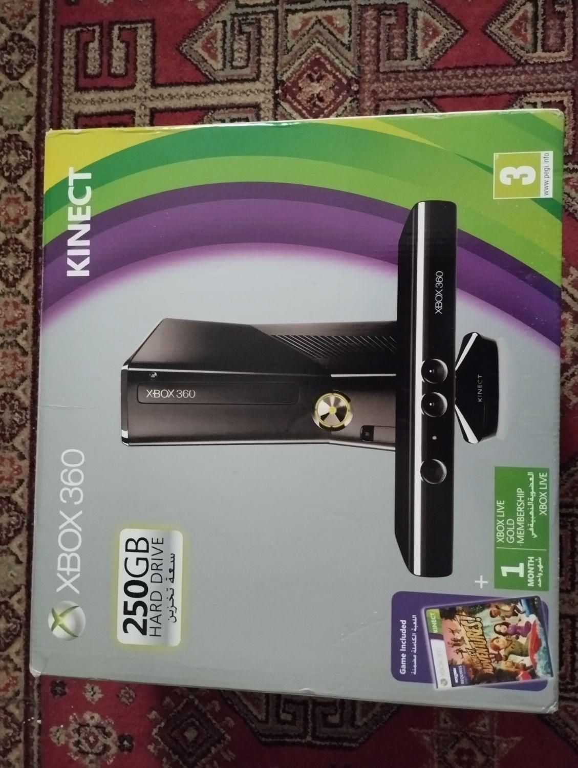 کنسول ایکس باکس ۳۶۰ اسلیم Xbox 360 Slim|کنسول، بازی ویدئویی و آنلاین|تهران, کوی فردوس|دیوار