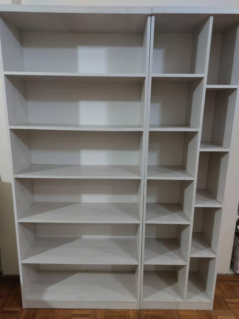 کتابخانه های سفید رنگ|کتابخانه، شلف، قفسه‌های دیواری|تهران, جردن|دیوار