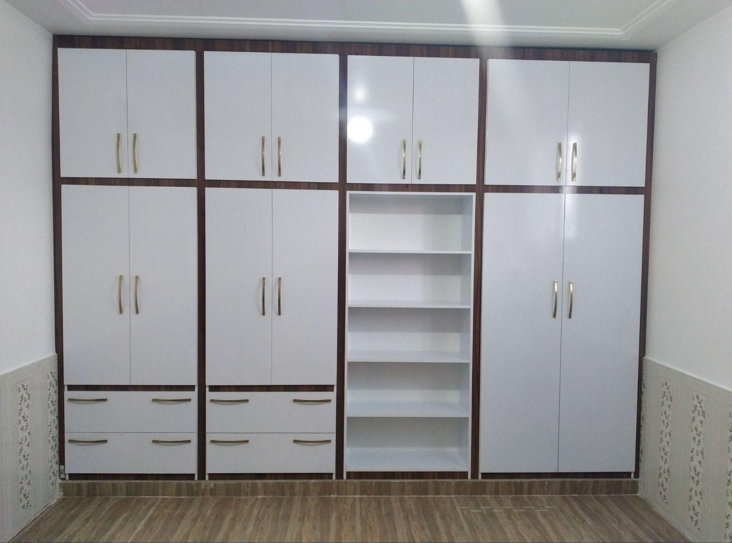 کمد دیواری و کابینت آشپزخانه جاکفشی ودرب چوبی|جاکفشی، کمد، دراور|لردگان, |دیوار