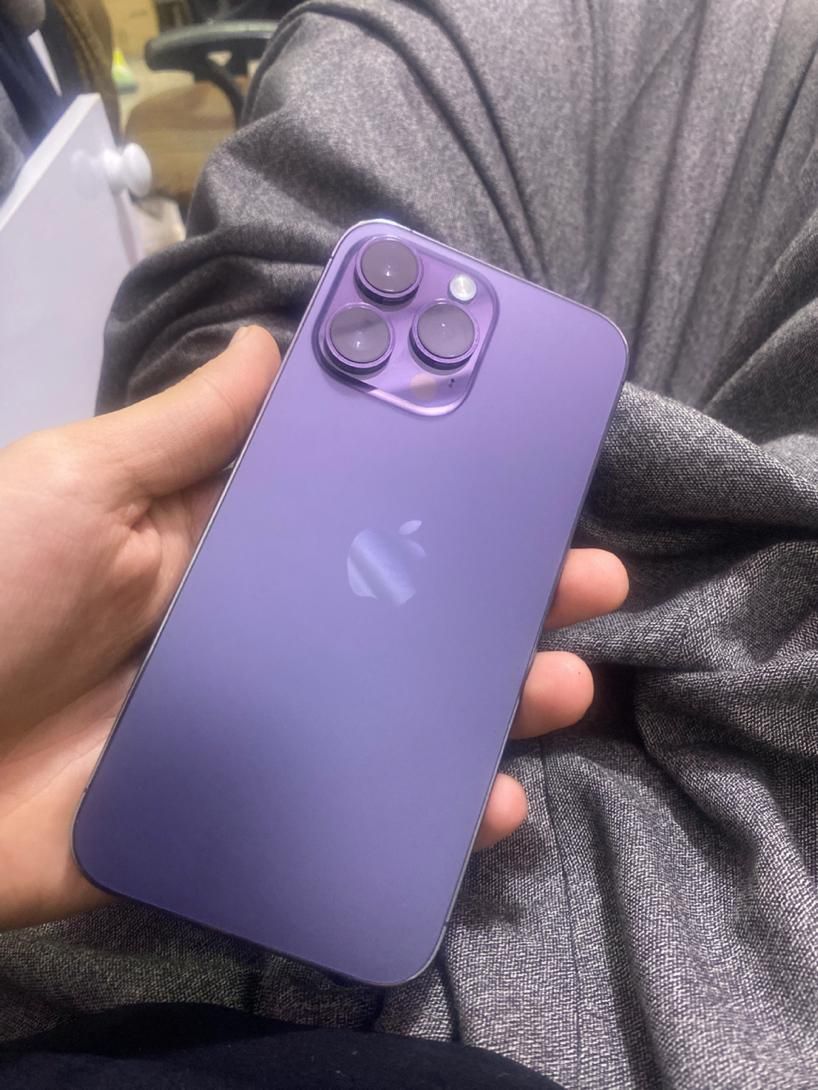 اپل iphone 14 Pro Max با حافظهٔ ۲۵۶ گیگابایت پلمپ|موبایل|کرمانشاه, |دیوار