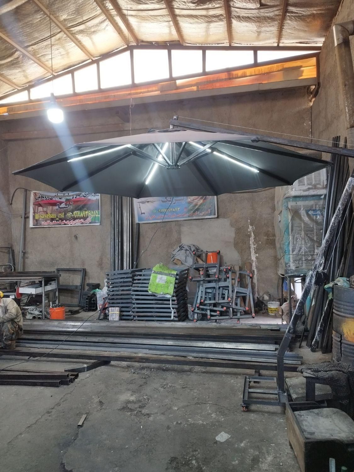 چتر سایبان باغ ویلای اراستال|مصالح و تجهیزات ساختمان|تهران, افسریه شمالی|دیوار