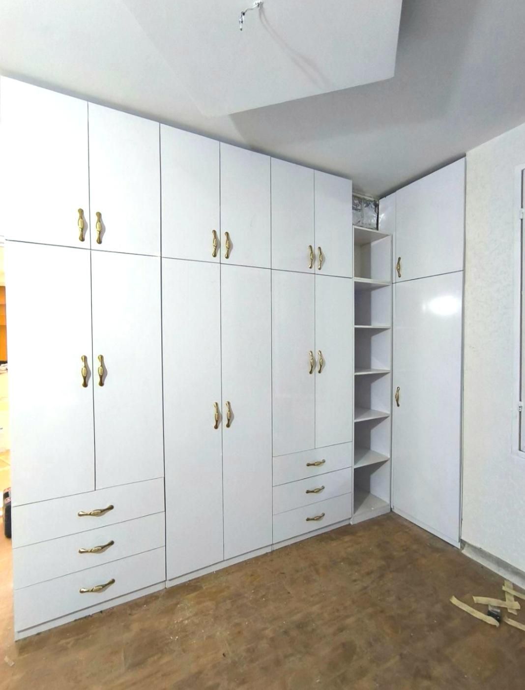 طراحی و اجرا کمد دیواری و کابینت|جاکفشی، کمد، دراور|رشت, حمیدیان|دیوار