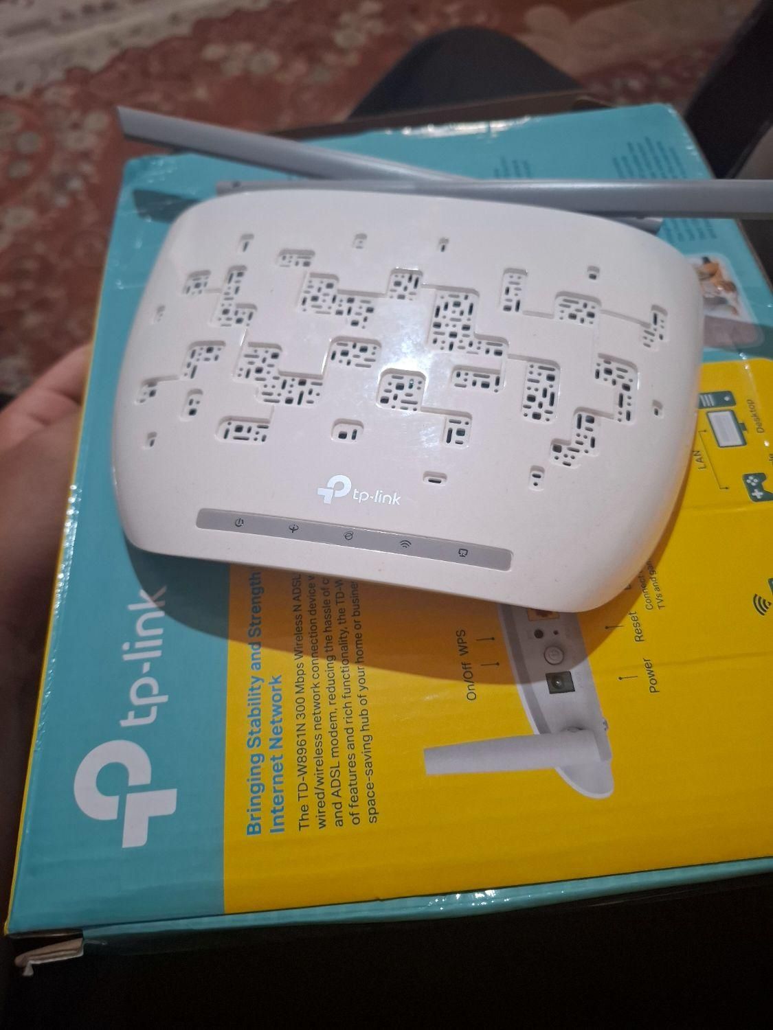 دستگاه مودم tp-link نو نو|مودم و تجهیزات شبکه|سقز, |دیوار