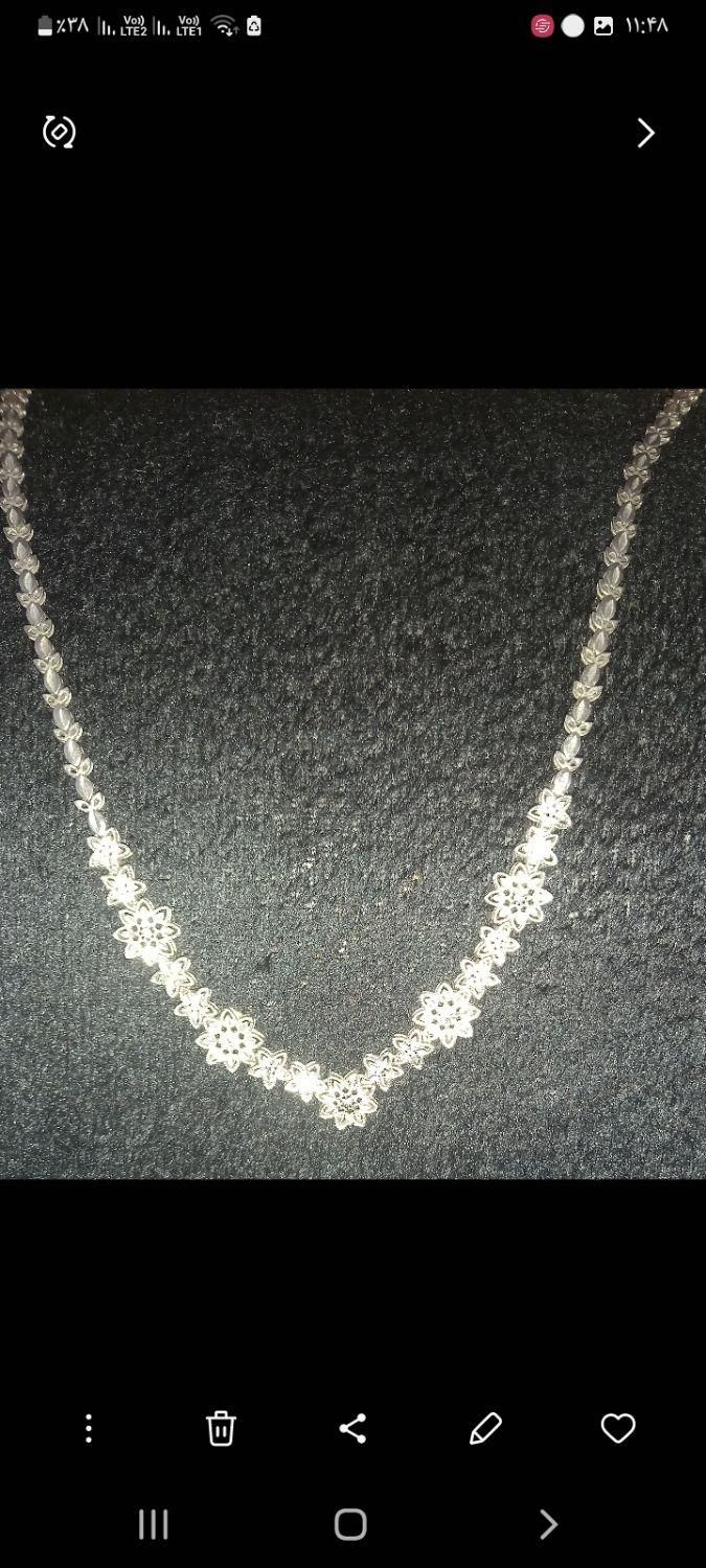 گردنبند زنانه نقره|جواهرات|شهرکرد, |دیوار