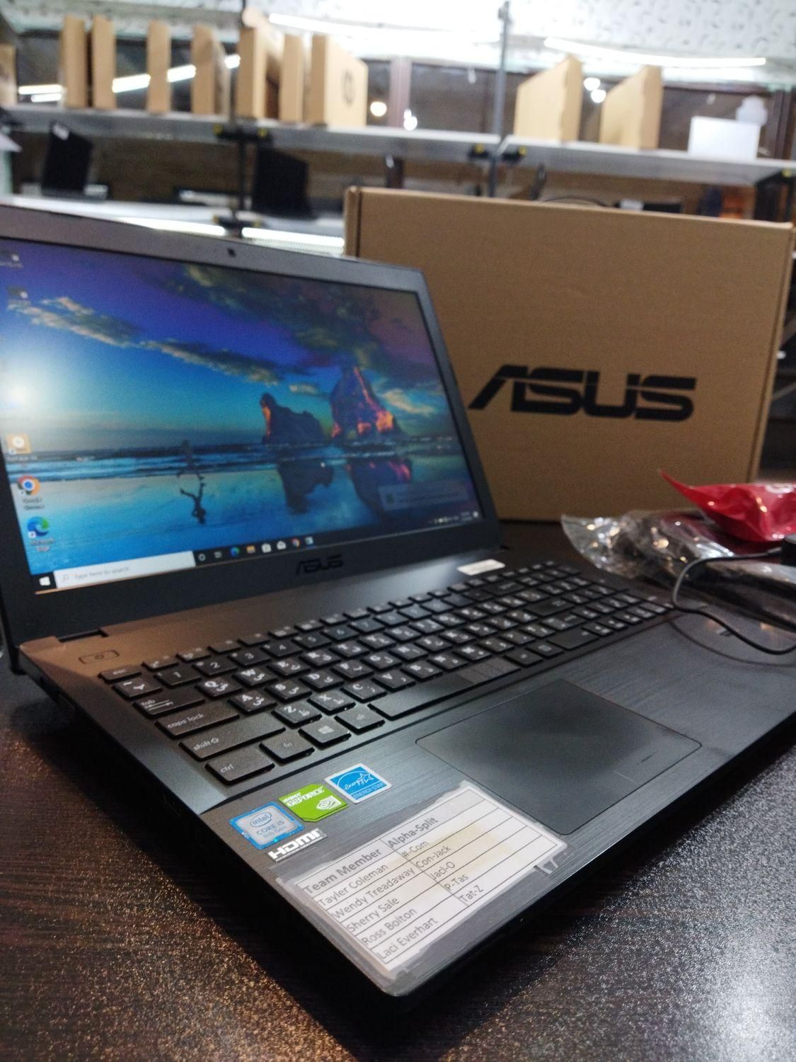 لپتاپ 17 اینچ ایسوسcori7|رایانه همراه|شهرکرد, |دیوار