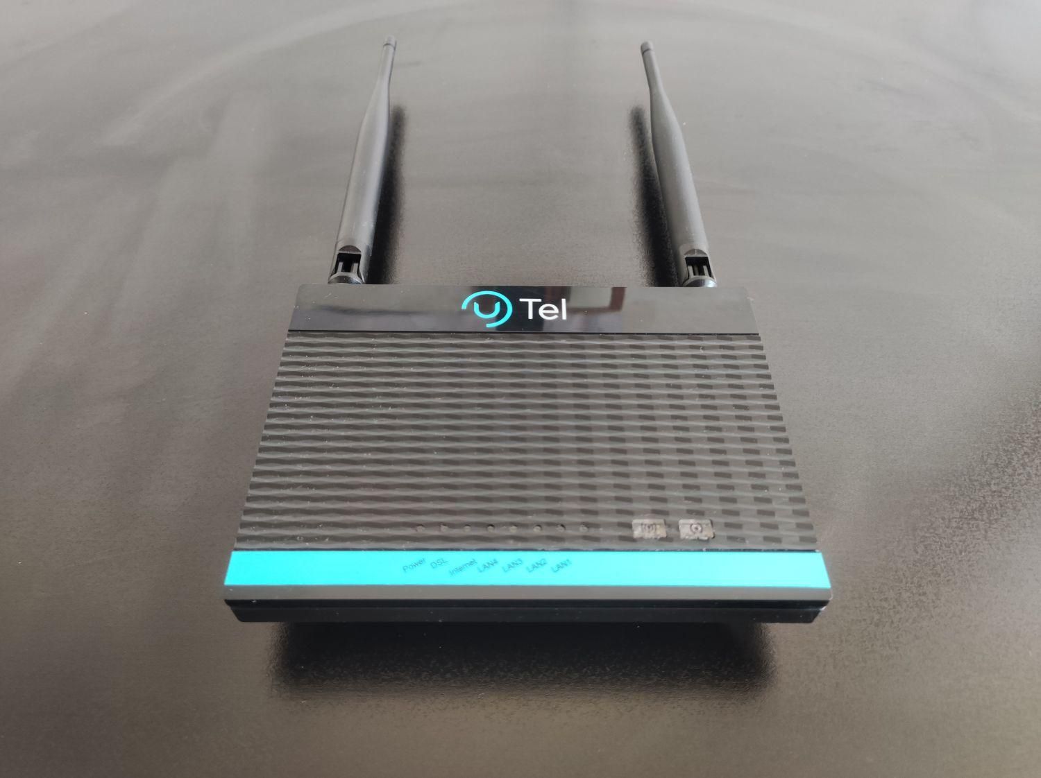 مودم U-Tel A304+دو آنتنه ADSL|مودم و تجهیزات شبکه|کرمانشاه, |دیوار