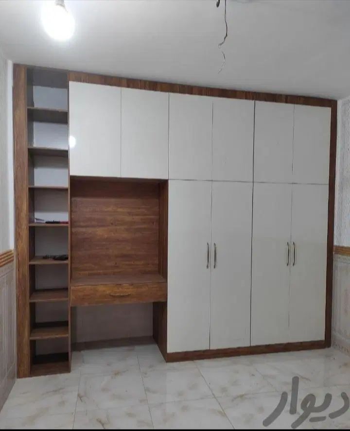 ساخت کابینت ام دی اف وهایگلاس کمد دیواری درب چوبی|خدمات پیشه و مهارت|اهواز, پردیس|دیوار