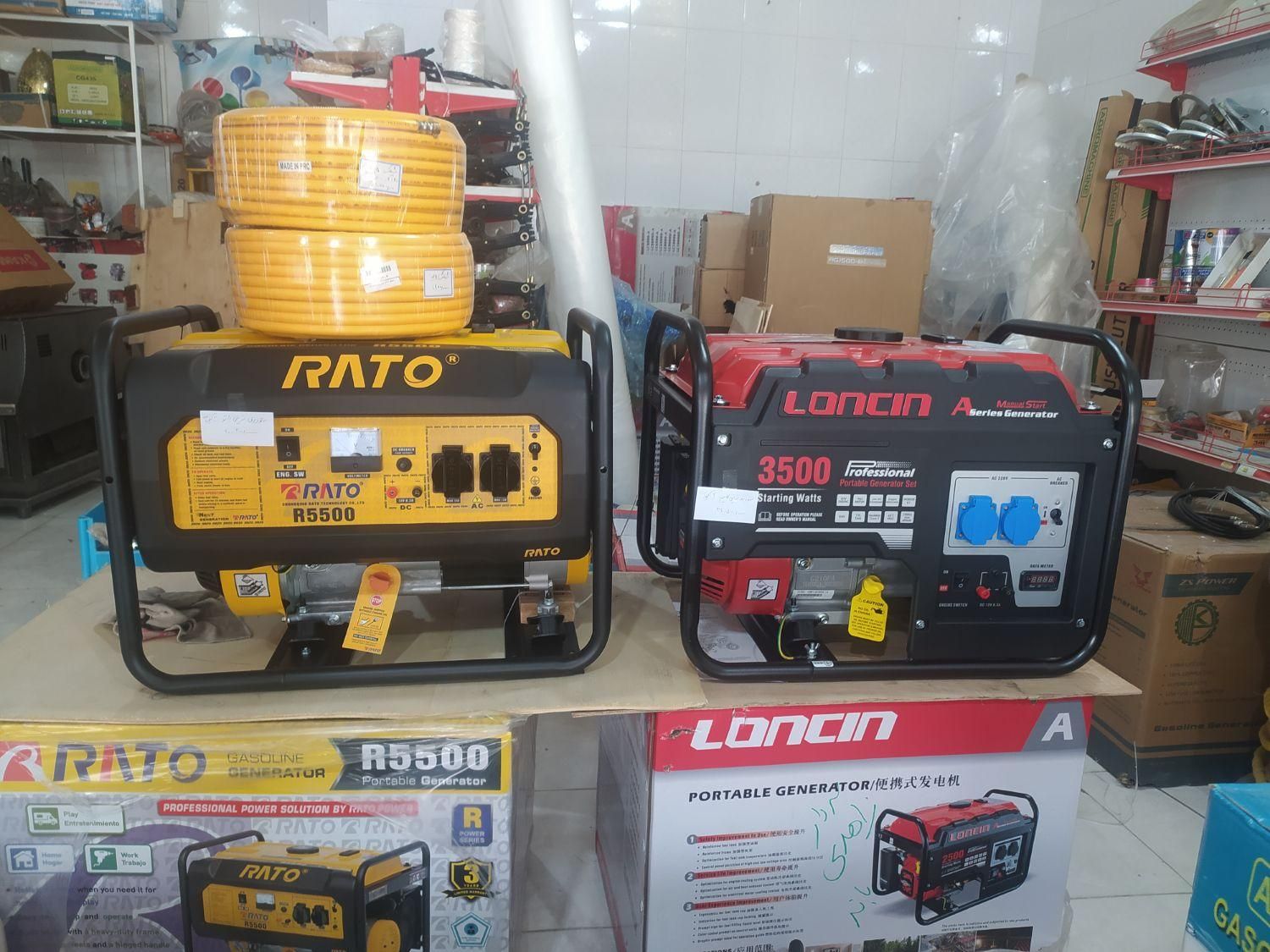 موتور برق بنزینی ۵۵۰۰ سه کیلو وات|ابزارآلات|بانه, |دیوار