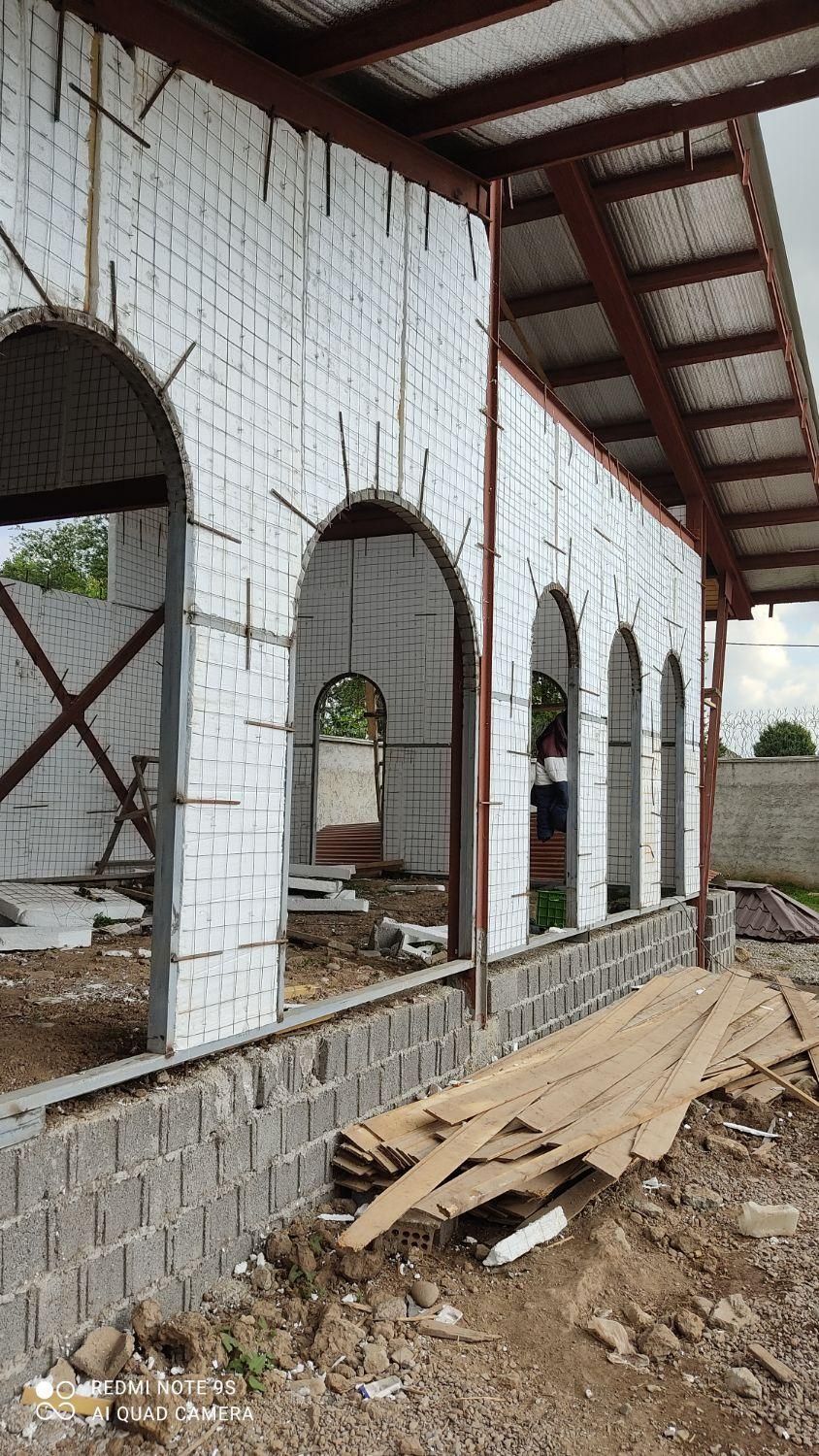 شاتکریت.مقاوم سازی.سیمانکاری با دستگاه .دیوارتریدی|خدمات پیشه و مهارت|رشت, لاکانی|دیوار