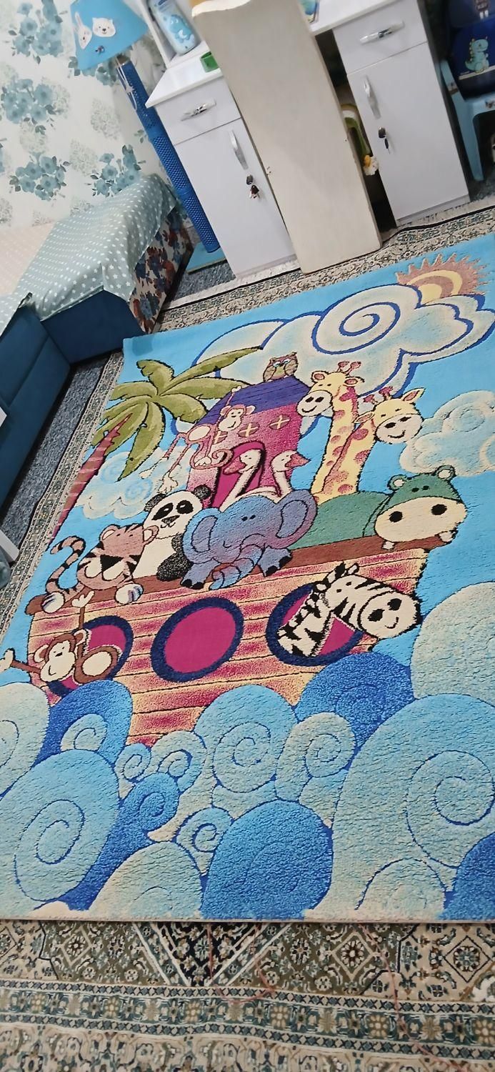 فرش کودک سالم و نو و تمیز|فرش|آبادان, |دیوار