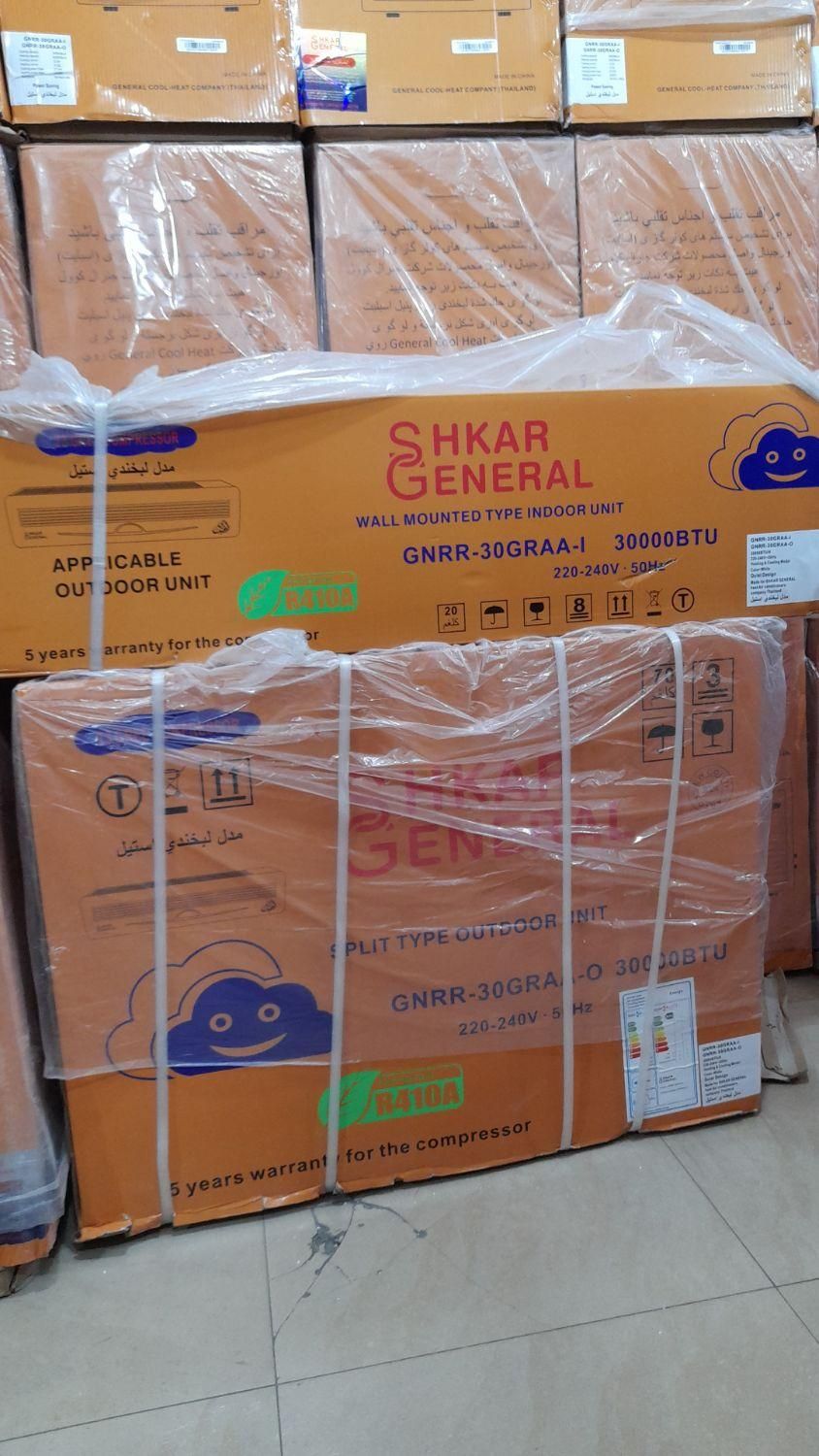 کولر گازی جنرال شکارلبخندی اصلی۳۰هزارمدلGNR-30GRAA|کولر گازی و فن‌کوئل|تهران, تهرانسر شرقی|دیوار