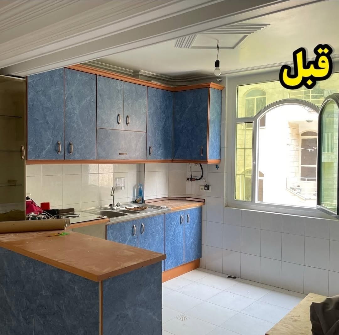 برچسب کابینت حمام سرویس سرامیک MDF کمد درب یخچال|خدمات پیشه و مهارت|شیراز, صاحب الزمان|دیوار