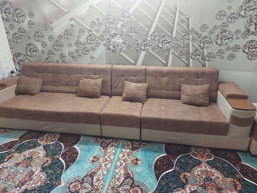 یک دست مبل راحتی ۷ نفره|مبلمان خانگی و میز عسلی|تهران, گمرک|دیوار
