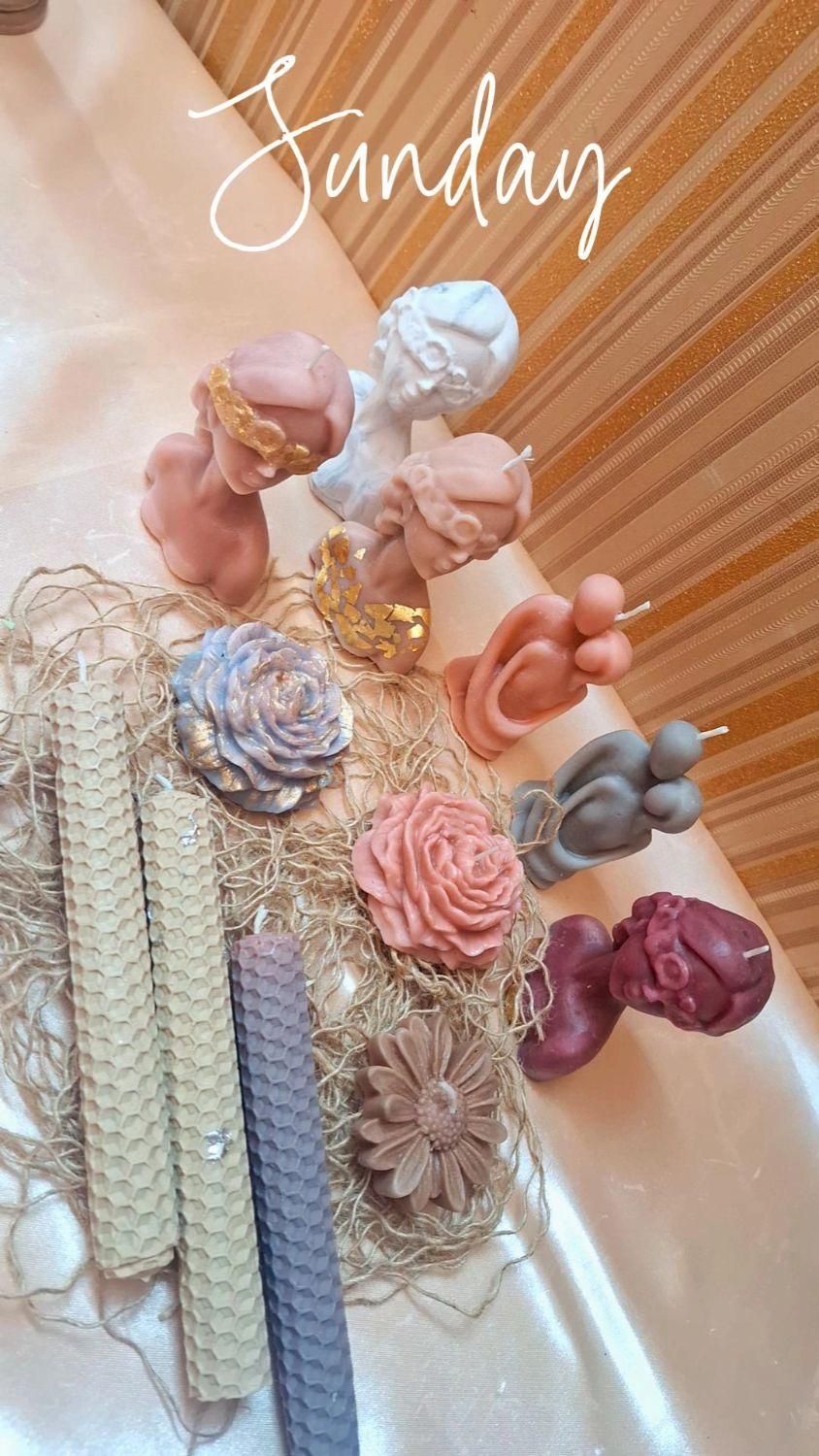 قبول سفارشات شمع دستساز و سنگ مصنوعی عمده خرده|صنایع دستی و سایر لوازم تزئینی|اردبیل, |دیوار