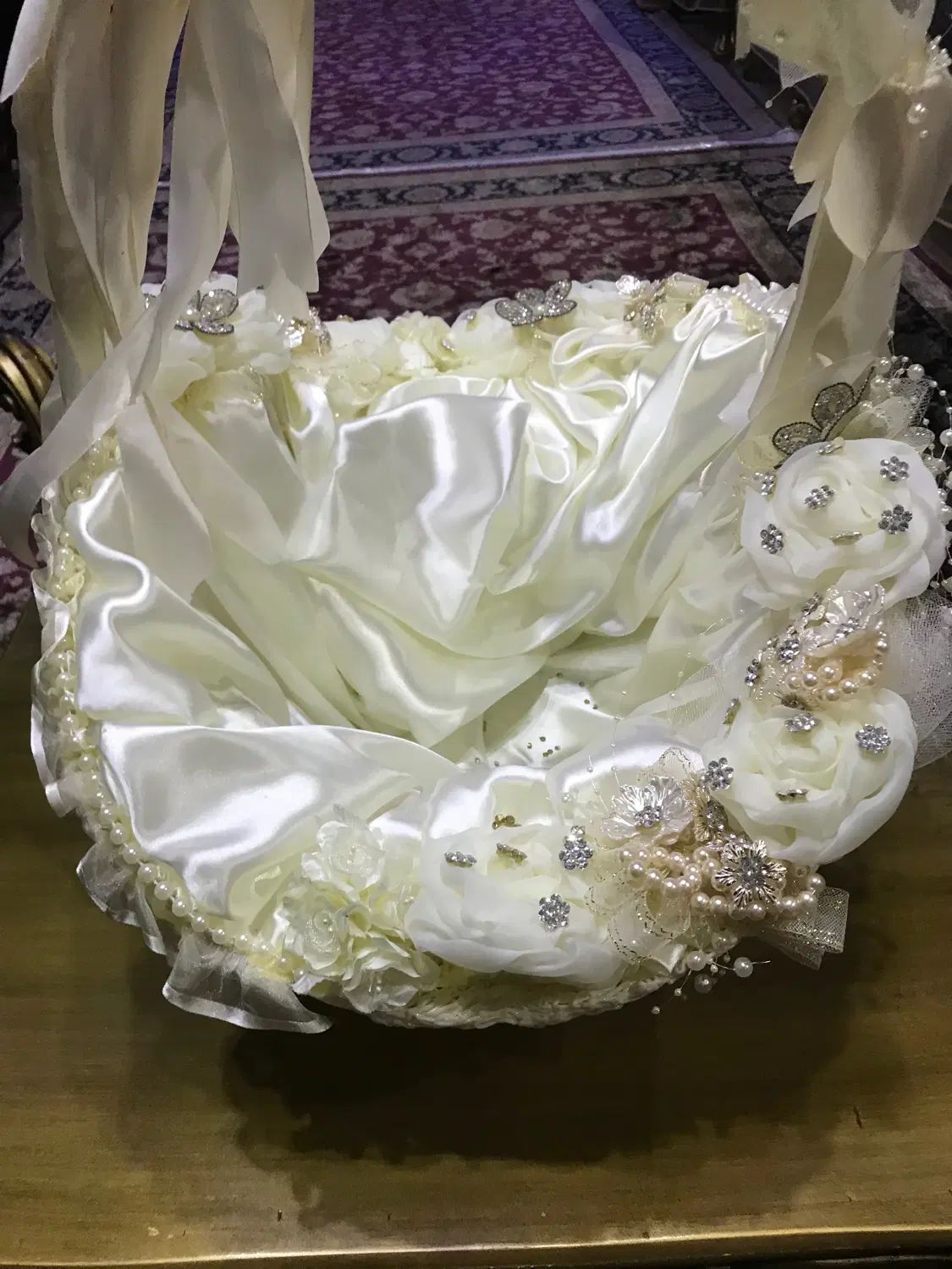سبد غنچه عروس  دو عدد سایز بزرگ و یکی کمی کوچکتر|صنایع دستی و سایر لوازم تزئینی|تهران, سلسبیل جنوبی|دیوار