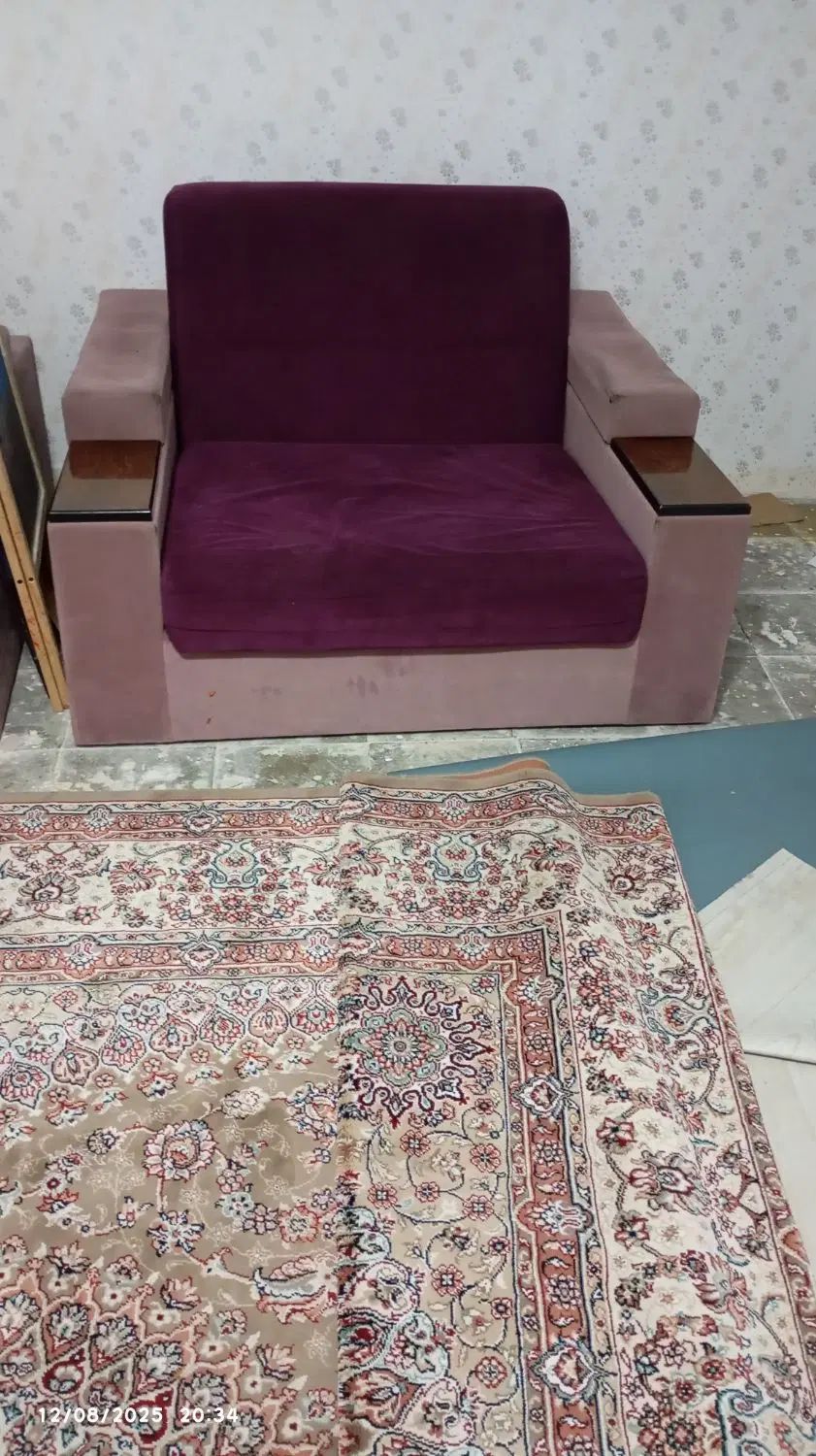 دوعدد کاناپه تخت شو فروش فوری به خاطر جا به جایی|تشک تختخواب|تهران, ده‌ونک|دیوار