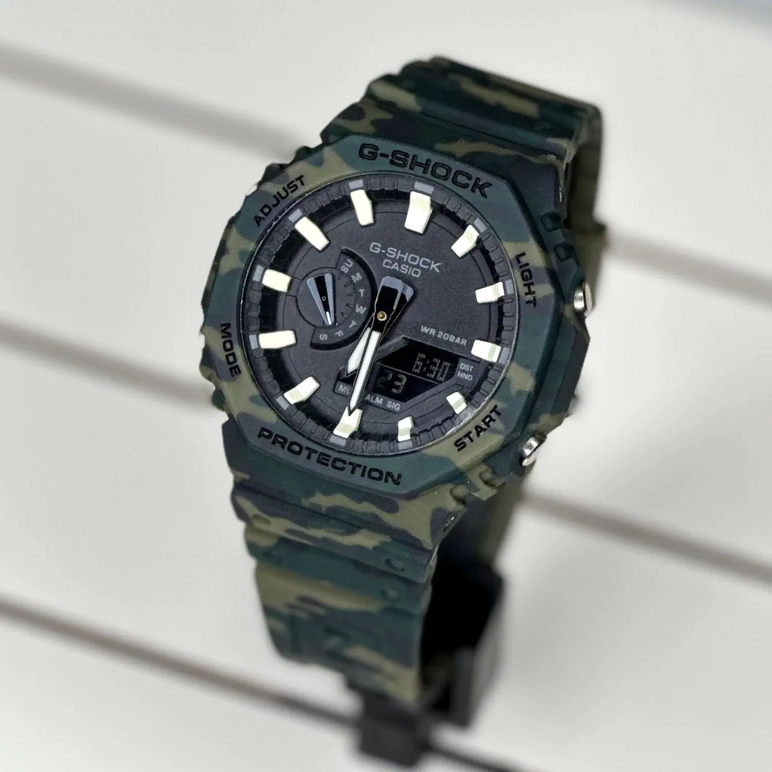 ساعت جیشاک ژاپنGa2100سبز چریکی تنظیم خودکارG-Shock|ساعت|تهران, سعادت‌آباد|دیوار