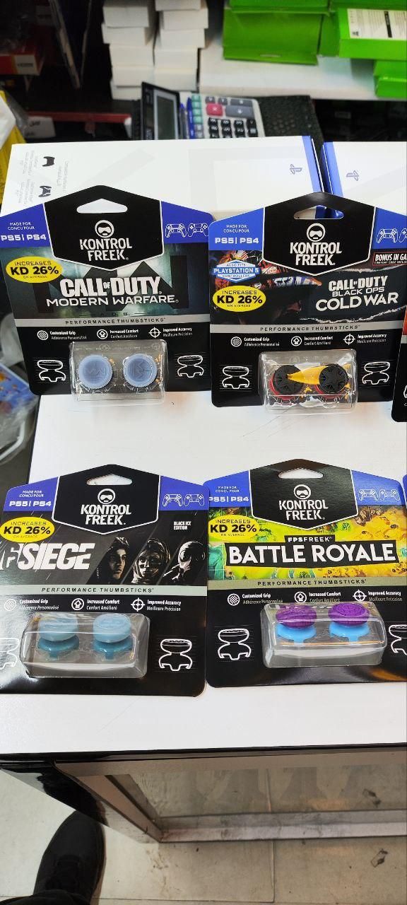 کاور آنالوگ KontrolFreek مخصوص PS4 و PS5|کنسول، بازی ویدئویی و آنلاین|قم, ارم|دیوار