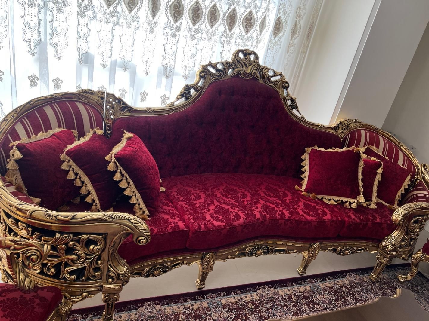 مبل سلطنتی مدل خرچنگی مناسب جهاز|مبلمان خانگی و میز عسلی|تهران, نظامی گنجوی (توانیر)|دیوار