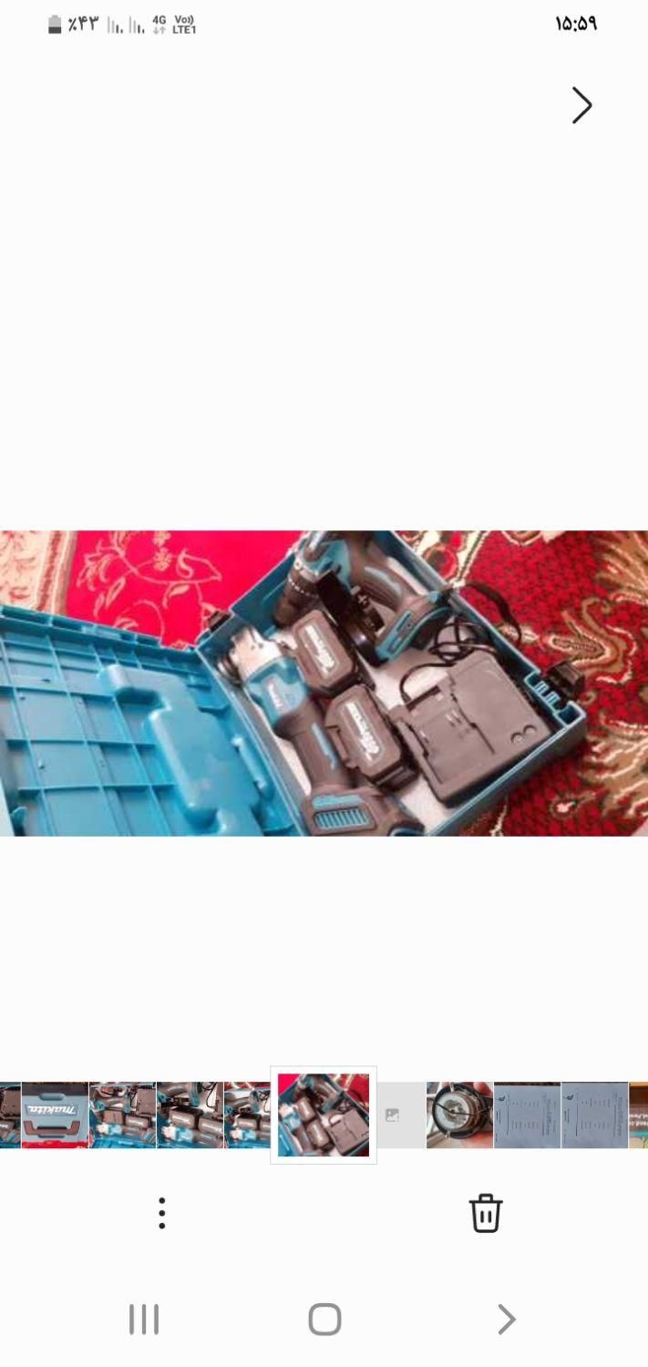 دریل ومینی سنگ شارژی ماکیتا (اصل)|ابزارآلات|شیراز, شهرک گلها|دیوار