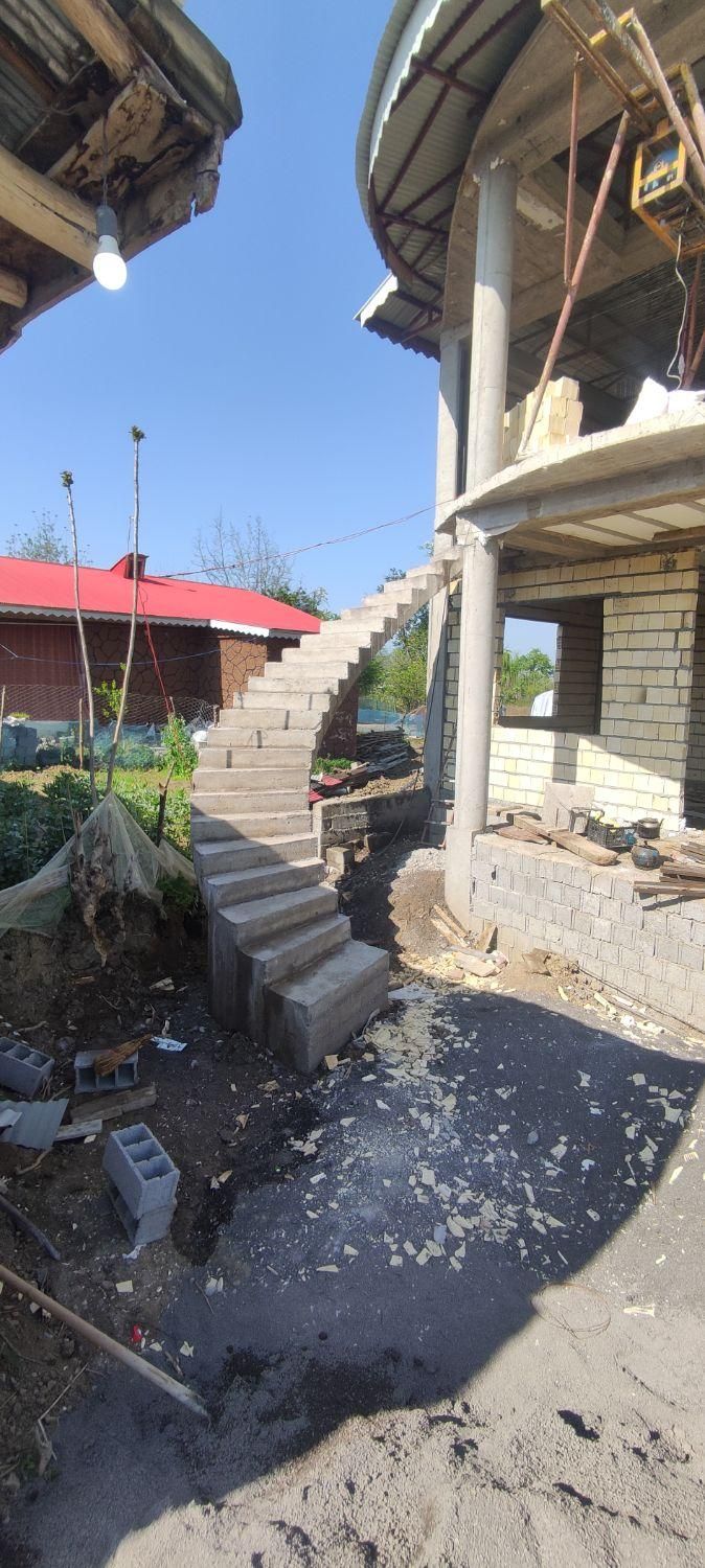 اجرای پله گرد بتنی دررشت|خدمات پیشه و مهارت|رشت, سلیمانداراب|دیوار