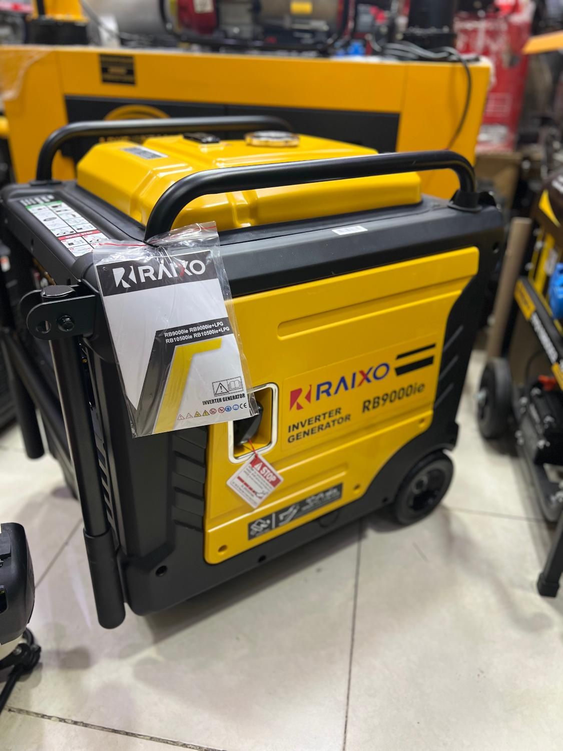 موتور برق سوپرسایلنت راکسیو 8.5کیلووات RB9000ie|ماشین‌آلات صنعتی|بوشهر, |دیوار