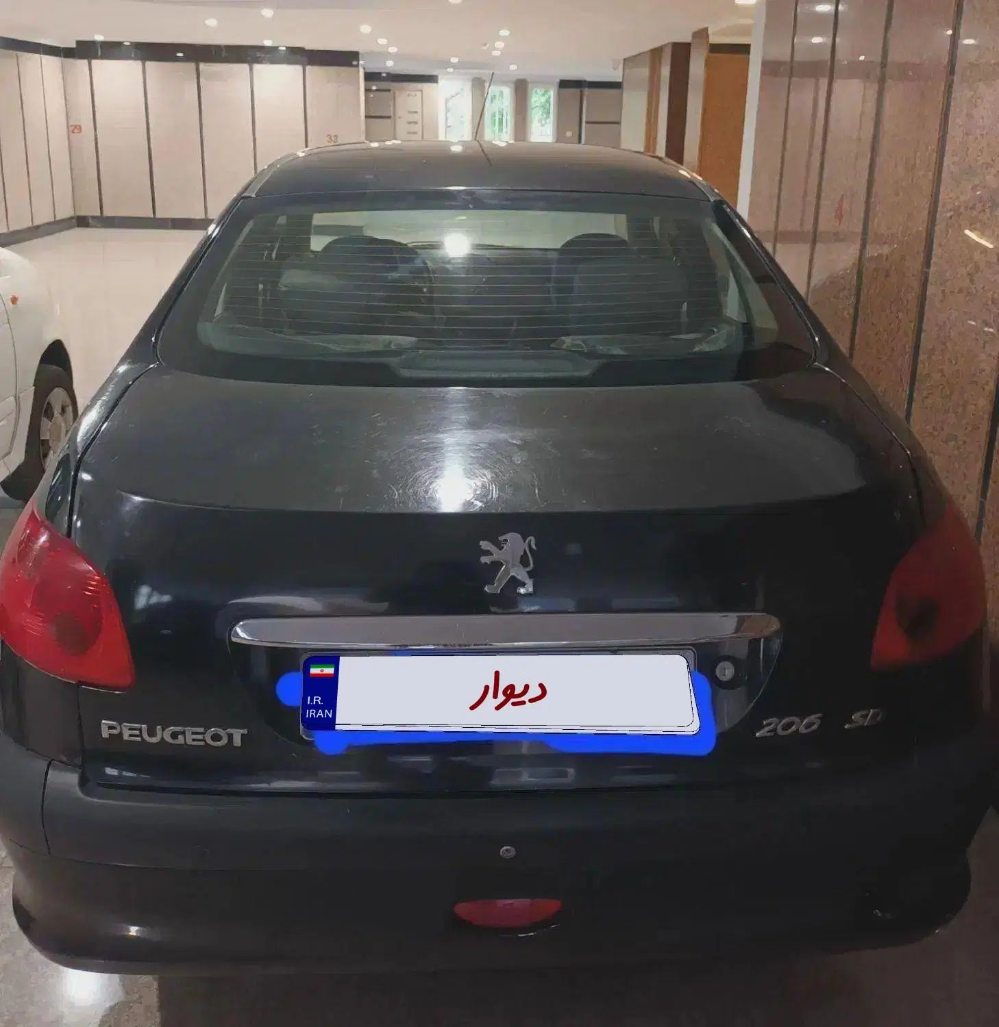 پژو 206 SD V8، مدل ۱۳۹۵|خودرو سواری و وانت|تهران, ظفر|دیوار
