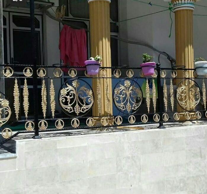 نرده‌ مدرن|مصالح و تجهیزات ساختمان|مشهد, دانش|دیوار