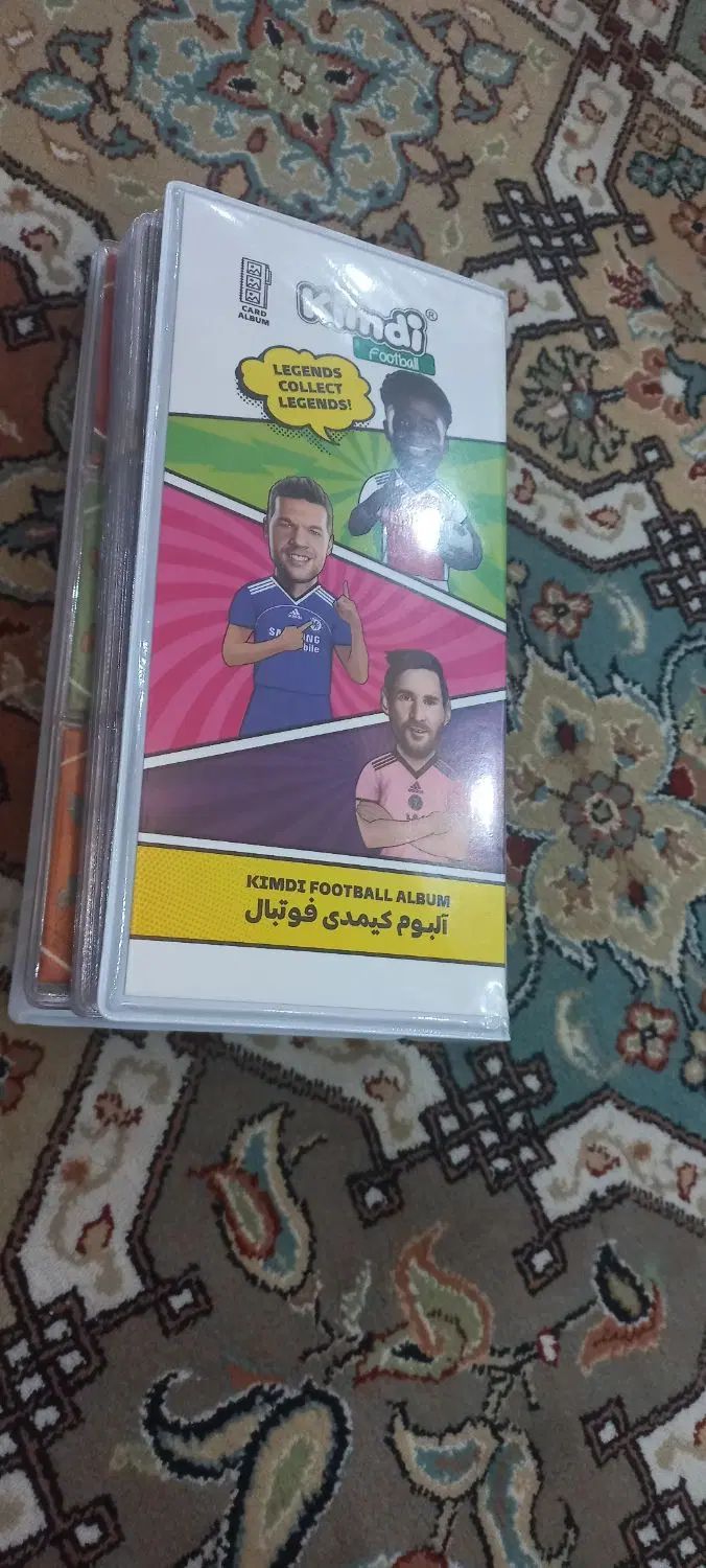 آلبوم ۱۲۰ تایی کیمدی پر کارت کد نخورده|اسباب‌‌بازی|مشهد, امام خمینی|دیوار