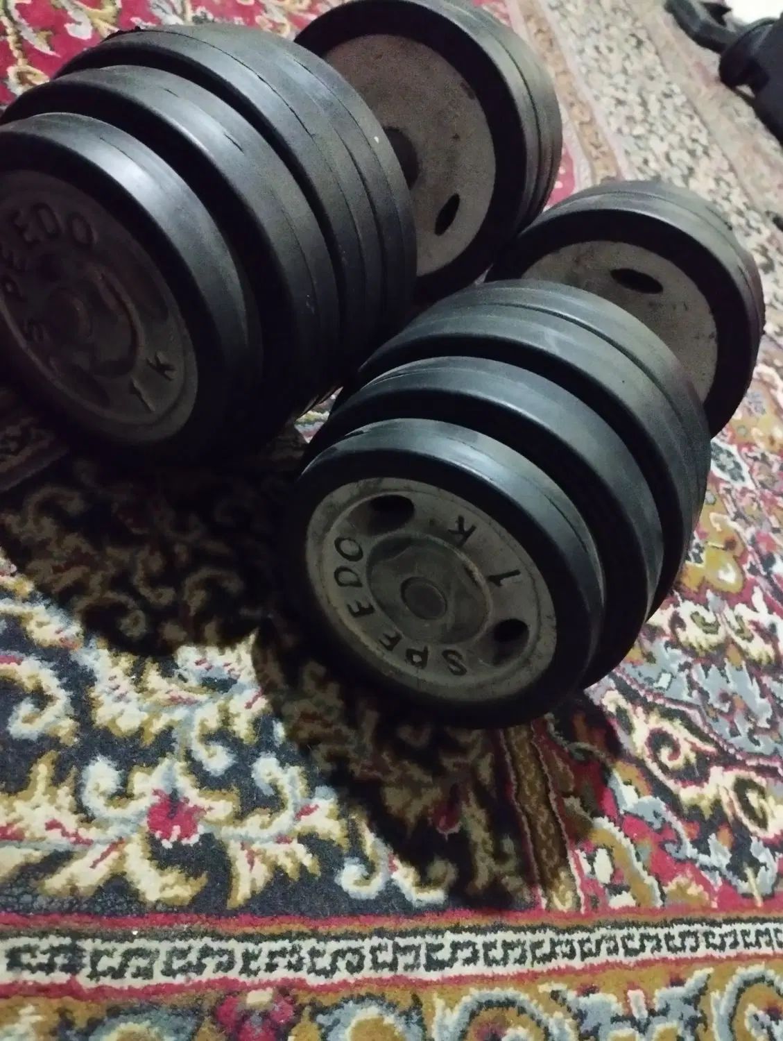 دمبل قابل تنظیم ، میز قابل تنظیم ، وزنه پا رزمی|تجهیزات ورزشی|مشهد, شهرک رازی (شهرک غرب)|دیوار