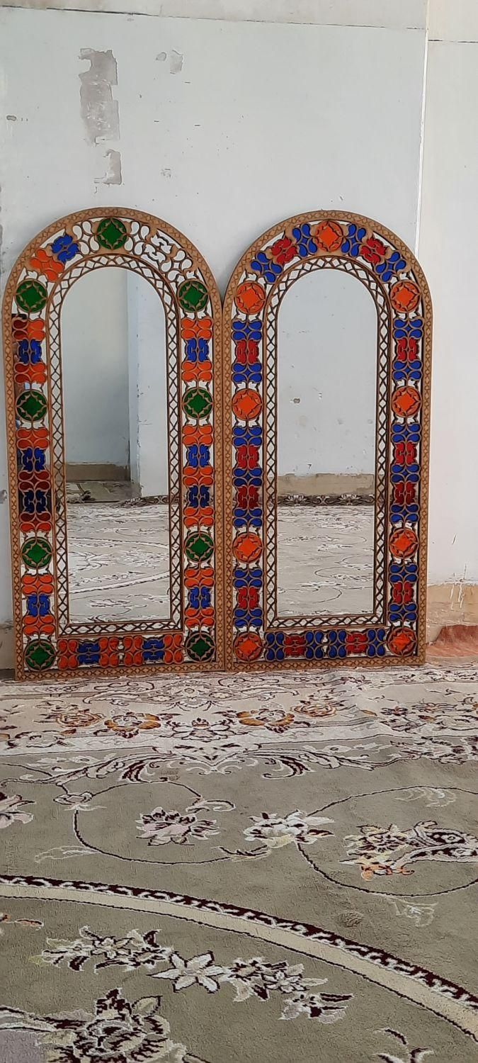 خدمات پیشه مهارت آینه سنتی برنز خانه باغ پذیرایی|آینه|کرمانشاه, |دیوار