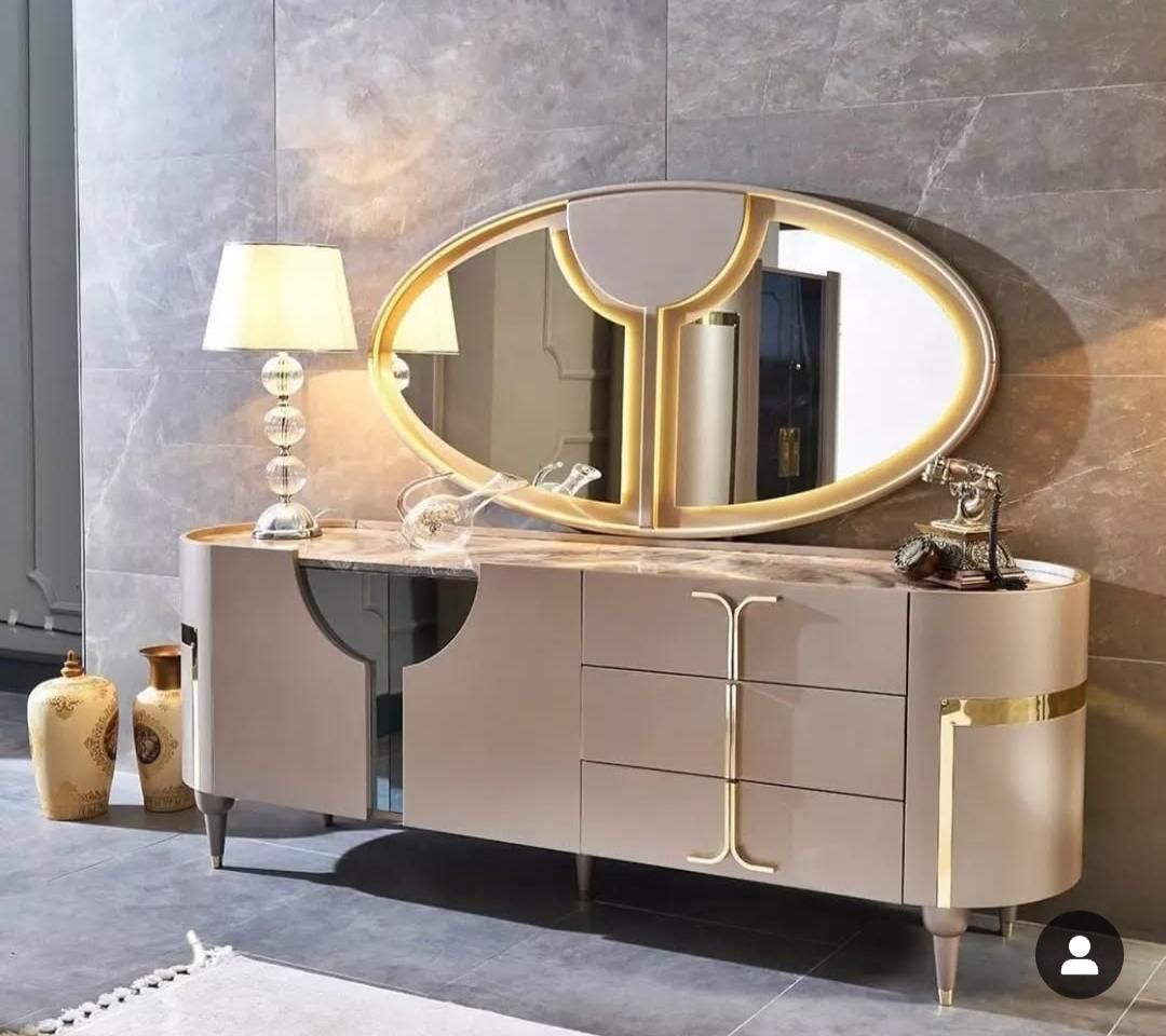 اینه کنسول اقساط 12 ماه بدون پیش پرداخت|بوفه، ویترین، کنسول|ارومیه, |دیوار