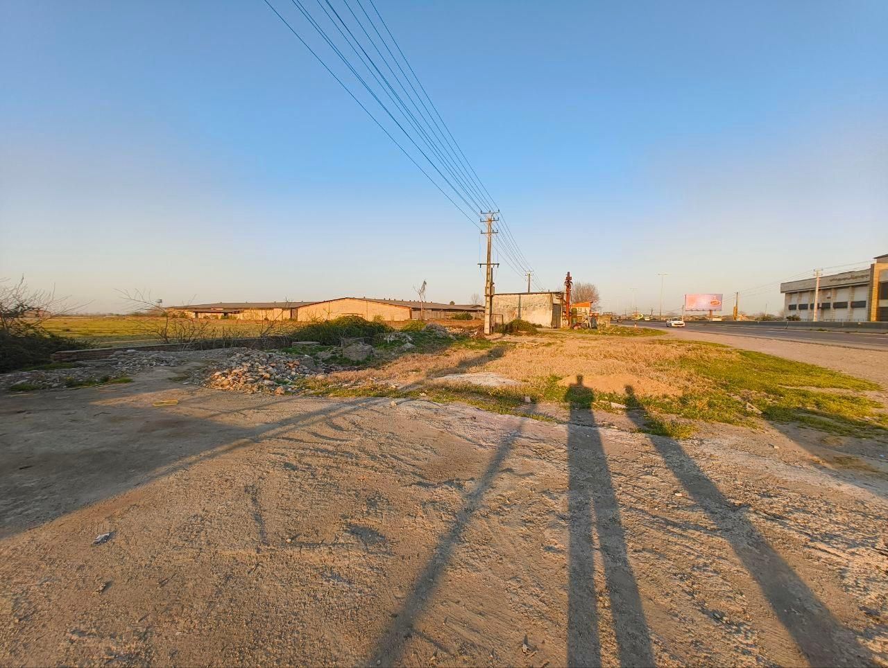 ۳۷۷ متر زمین تجاری دونبش بر خط کمربندی رشکلا|فروش دفتر صنعتی، کشاورزی، تجاری|آمل, |دیوار