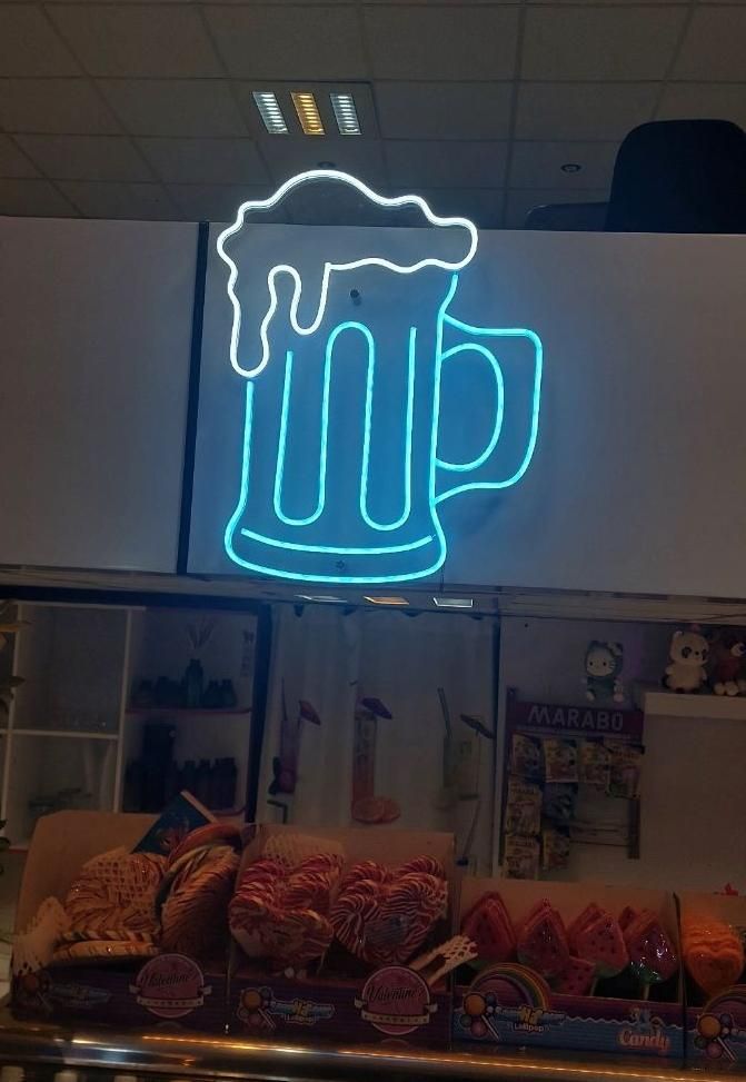 تابلو روان ال ای دی LED led نئون اقساط باچک|فروشگاه و مغازه|رشت, پیرکلاچای|دیوار