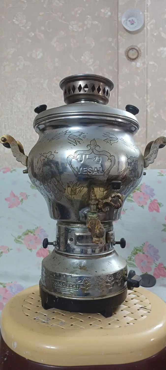 سماور گازی استیل|سماور، چای‌ساز، قهوه‌ساز|تهران, جوادیه تهرانپارس|دیوار