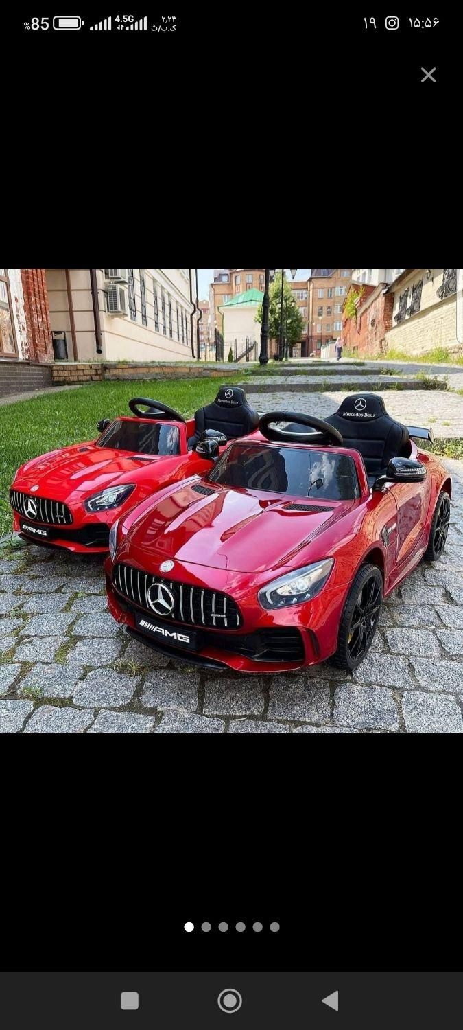 ماشین شارژی بنز دوموتوره Mercedes|اسباب‌‌بازی|کرج, کمال‌شهر|دیوار