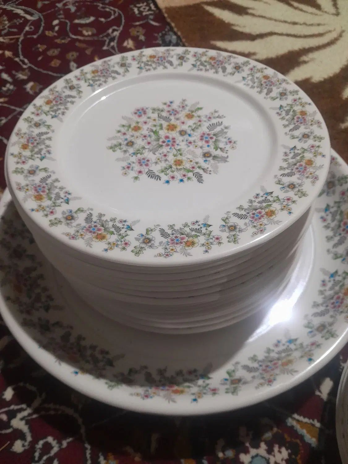 24تابشقاب برنج خوری 23تابشقاب خورشتی دونه ای 40|ظروف سرو و پذیرایی|یاسوج, |دیوار