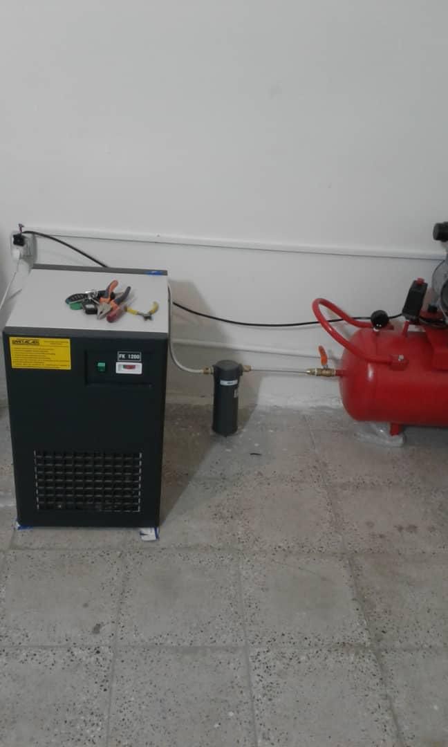 درایر پمپ باد دائم کار کمپرسور بادرطوبت گیر اسکرو|ماشین‌آلات صنعتی|تهران, نعمت‌آباد|دیوار