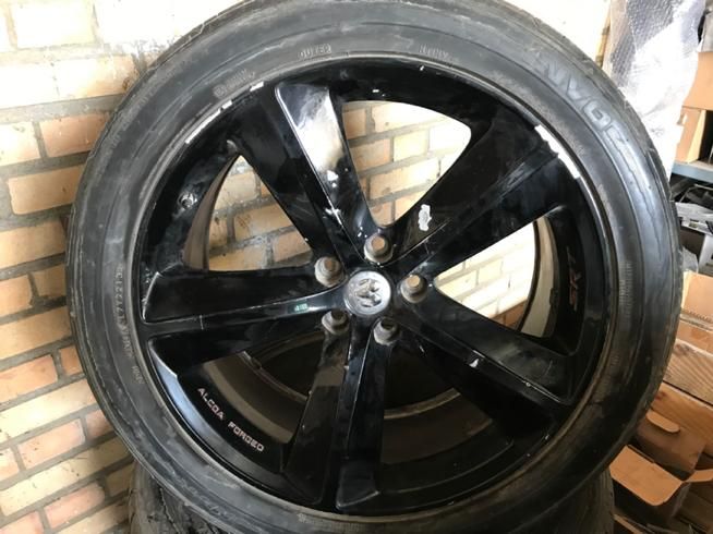 دوج چلنجر رینگ و لاستیک فابریک|قطعات یدکی و لوازم جانبی|کیش, |دیوار