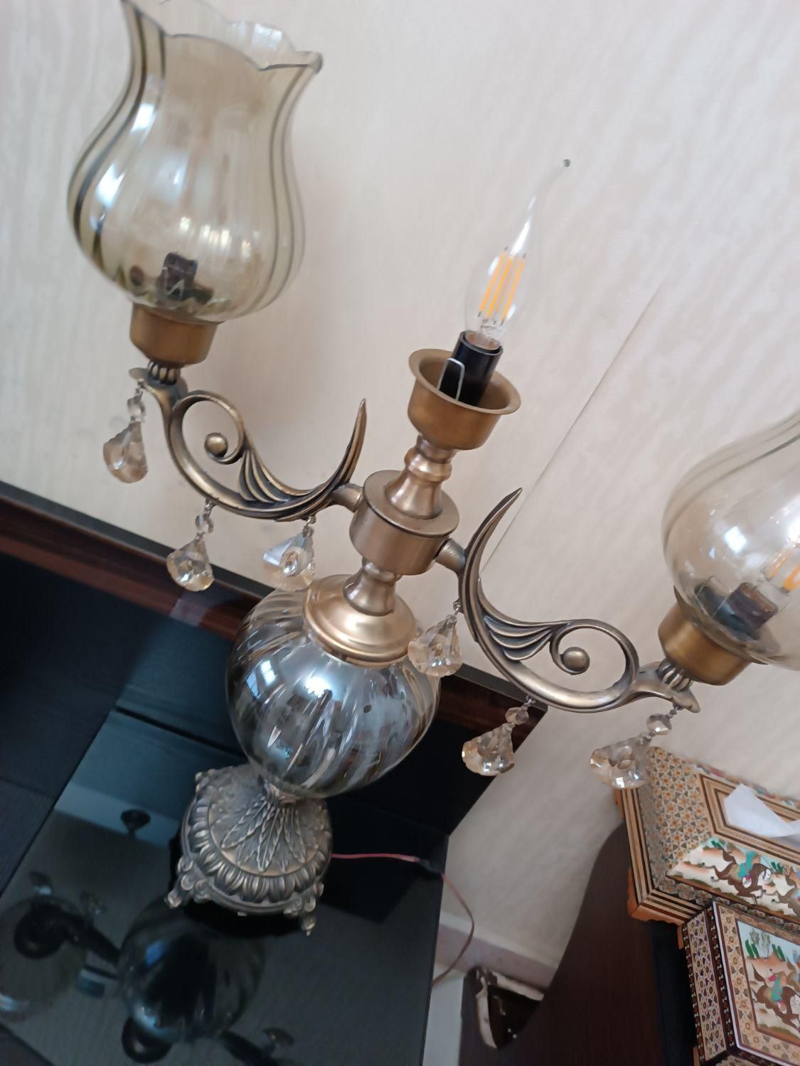 شمعدون شش شاخه|لوستر و چراغ آویز|ماهدشت, |دیوار