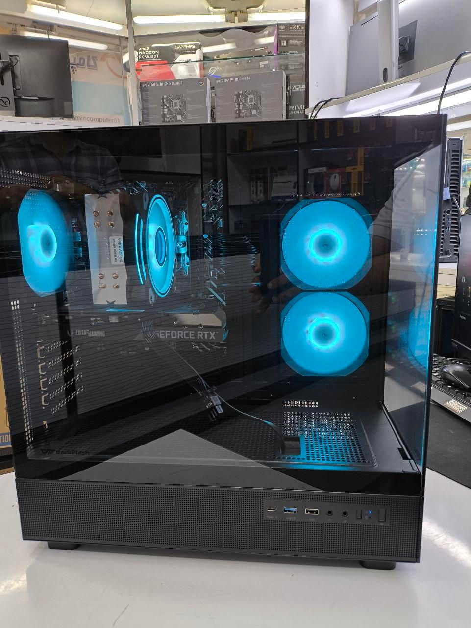 کیس گیمینگ اکواریمی.نسل ۱۲|رایانه رومیزی|اردبیل, |دیوار