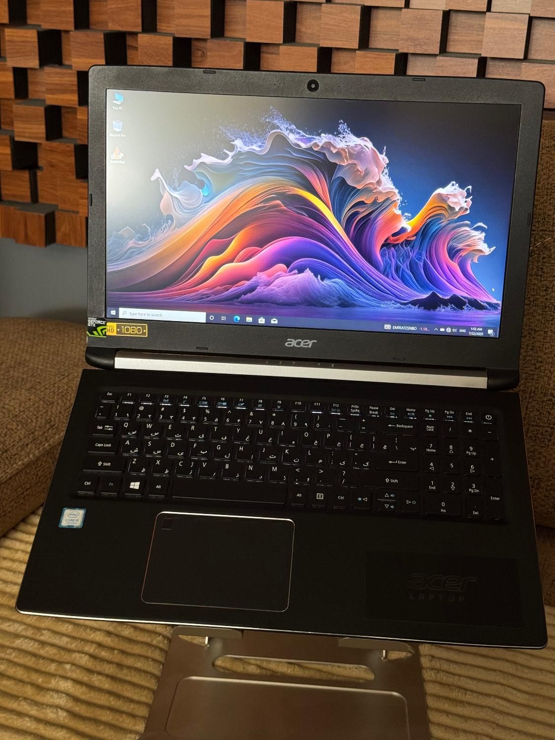 لپتاپ Acer گرافیک مجزا 4G رم شانزده گیگ هارد SSD|رایانه همراه|کرمان, |دیوار