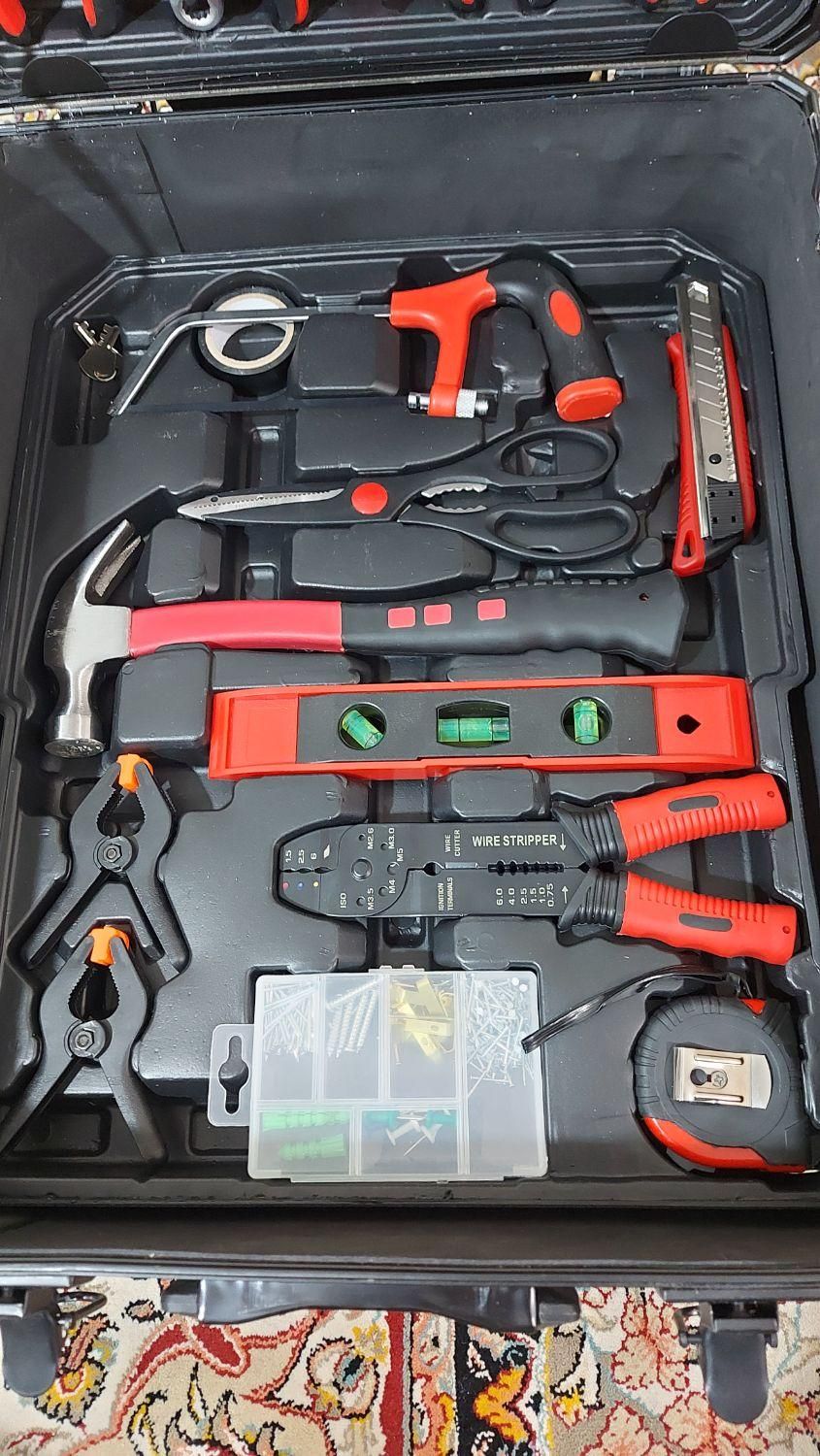 جعب ابزار کامل سوئیس تولز چمدان ابزار swiss tools|ابزارآلات|مشهد, هفت تیر|دیوار