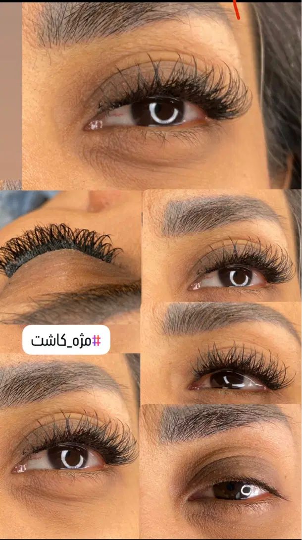 کاشت مژه موقت هیدن ماندگاری یکماه فقط ۳۰۰ت|خدمات آرایشگری و زیبایی|تهران, جنت‌آباد شمالی|دیوار