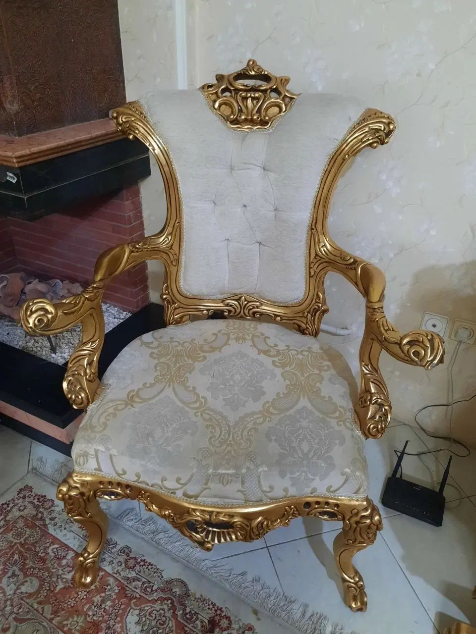 مبل ۷ نفره امپراطور راش گرجستان|مبلمان خانگی و میز عسلی|مشهد, فرهنگ|دیوار