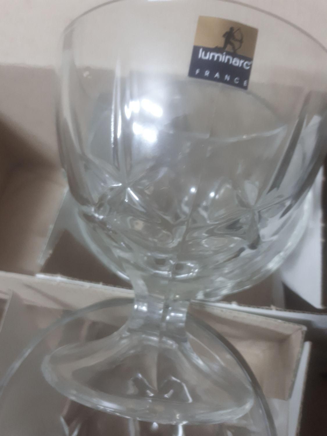 بستنی خوری فرانسه ۶ تیکه نو|ظروف سرو و پذیرایی|قم, کیوانفر|دیوار