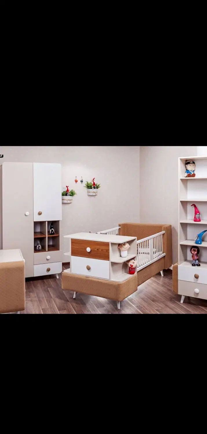 سرویس خواب کودک  سیسمونی|تخت و صندلی بچه|رشت, پل تالشان|دیوار
