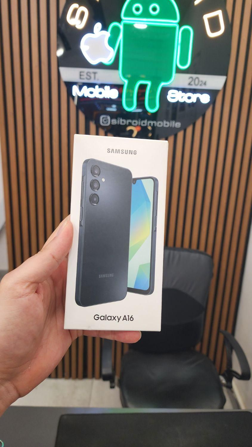 سامسونگ galaxy a16 4g با حافظهٔ ۲۵۶ گیگابایت|موبایل|رشت, لاکانی|دیوار