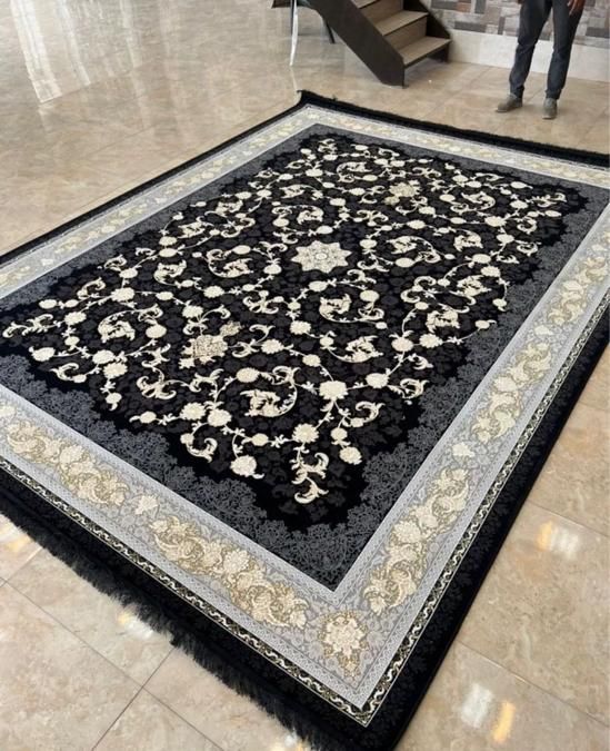 فرش نقش نارسیس پتینه ای ۱۲متری۱۵۰۰شانه تراکم ۴۵۰۰|فرش|شیراز, عادل آباد|دیوار