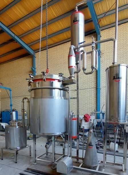 دستگاه تقطیر گلابگیر عرقگیر عصاره اسانس گلاب گیری|ماشین‌آلات صنعتی|اصفهان, ملک‌شهر|دیوار